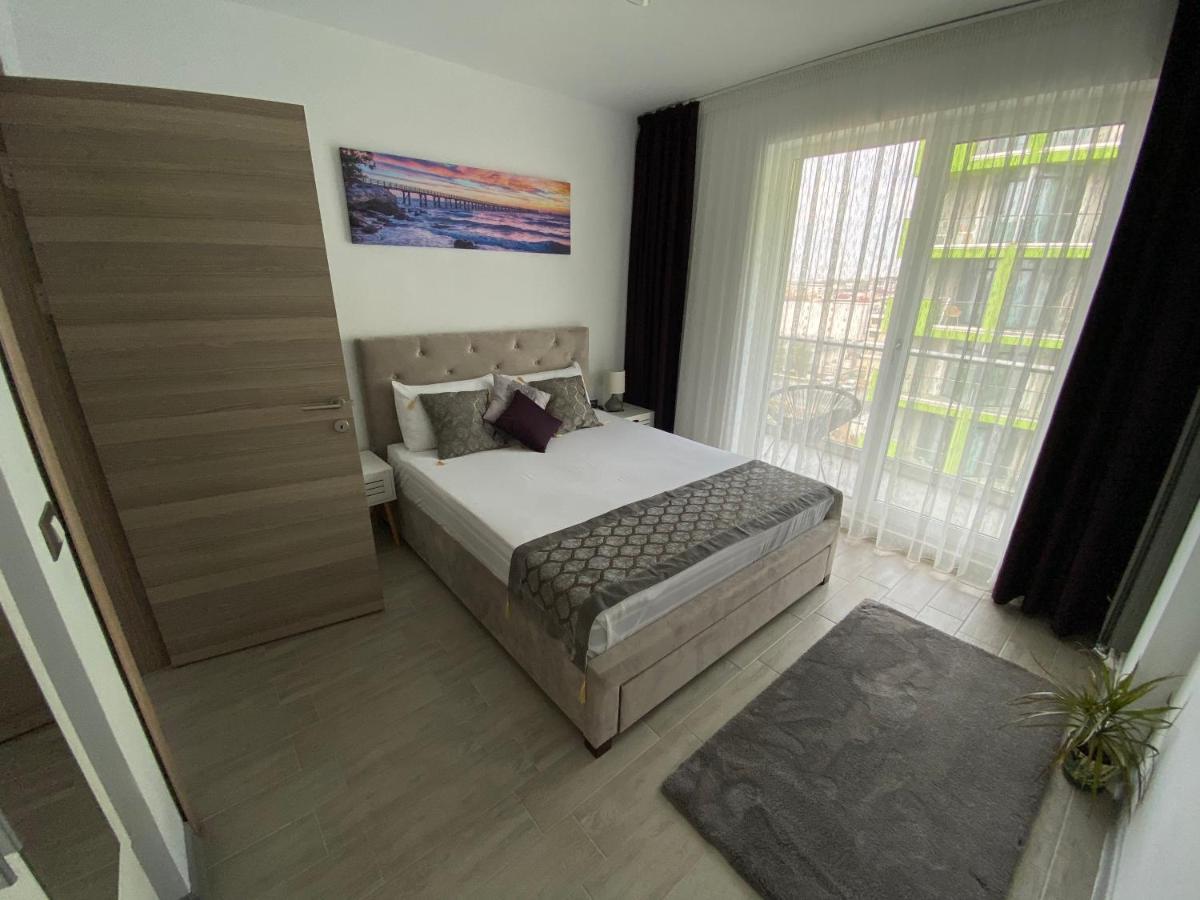Mur Apartament Alezzi Beach Resort Năvodari Eksteriør bilde