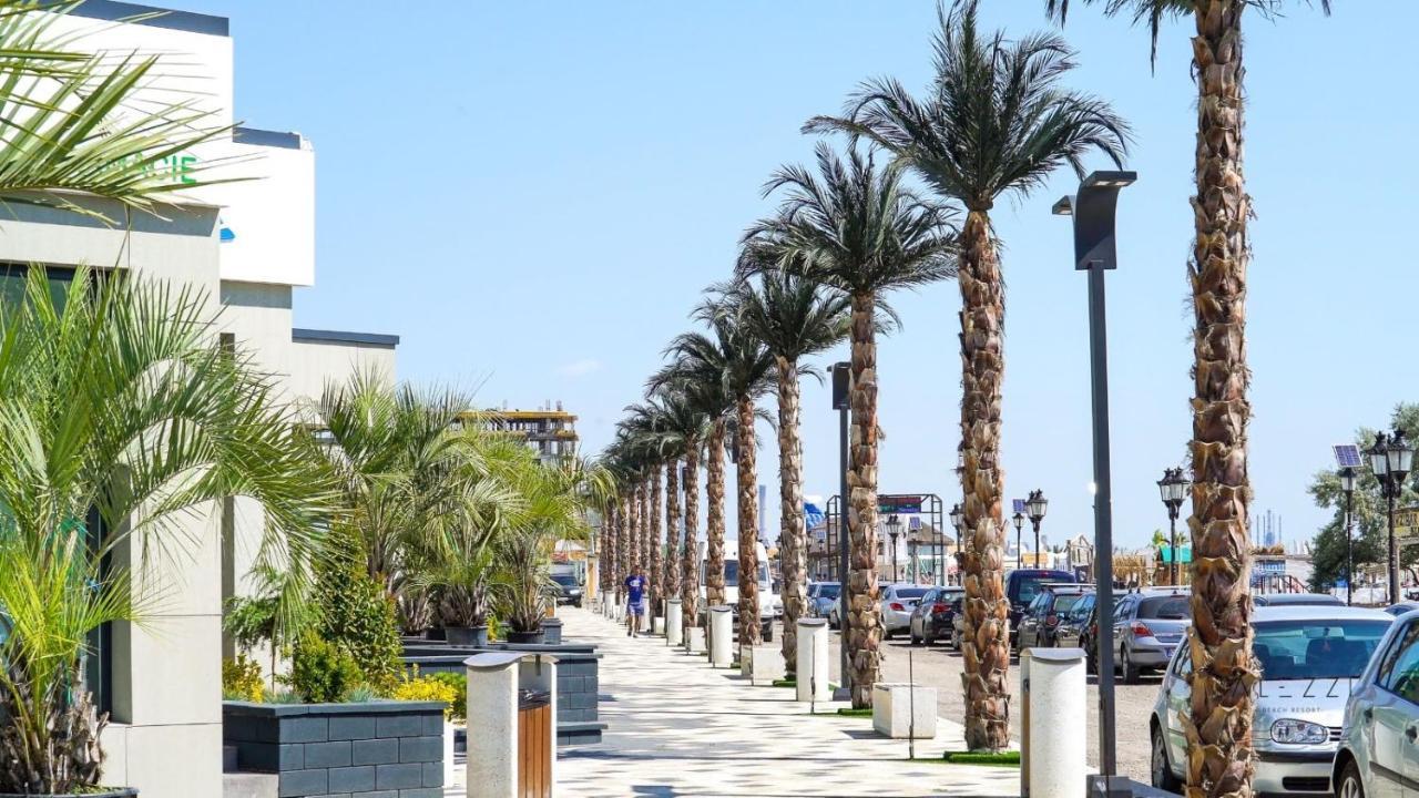 Mur Apartament Alezzi Beach Resort Năvodari Eksteriør bilde